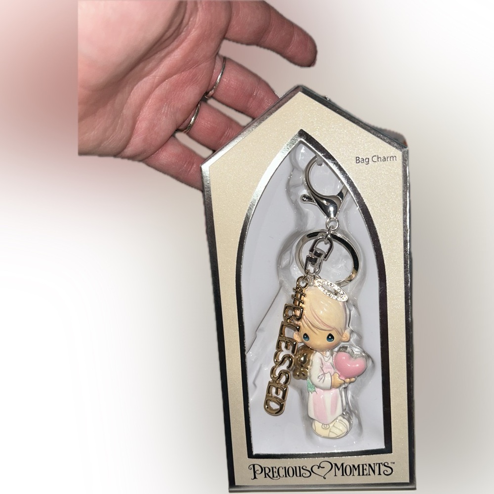 Precious Moments bag charm